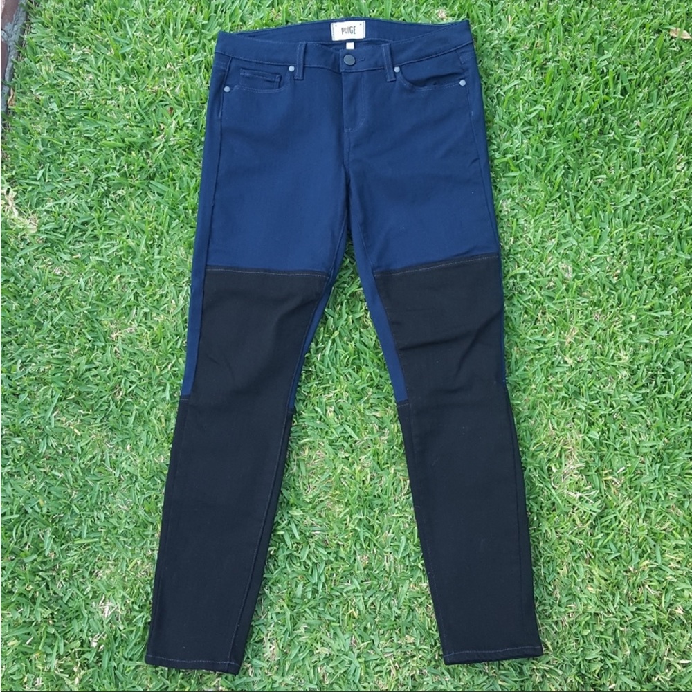 PAIGE Two-Tone Jeans size 30